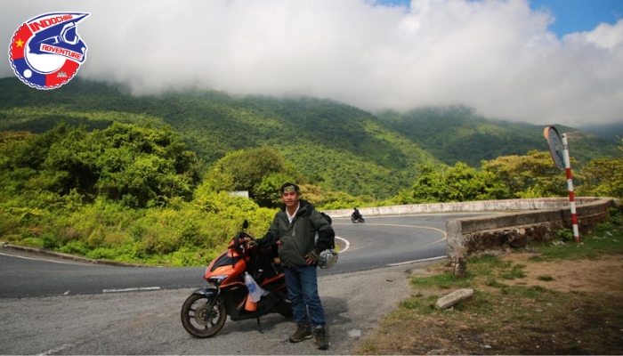 Hai Van Pass is one of Vietnam's most scenic routes