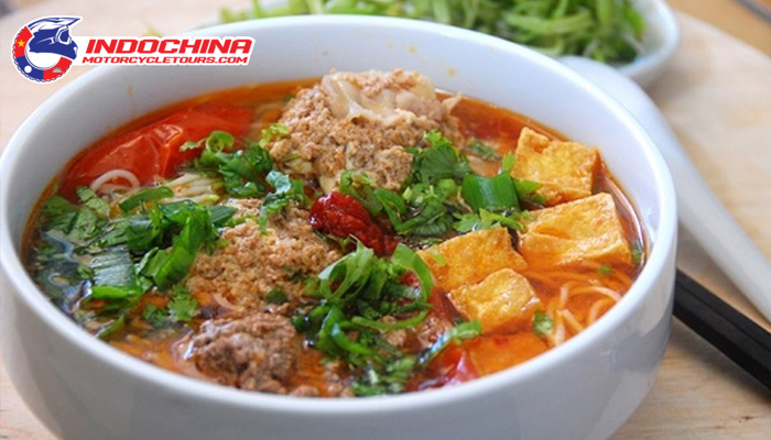 Bun Rieu is a rich, delicious dish, loved by both locals and tourists