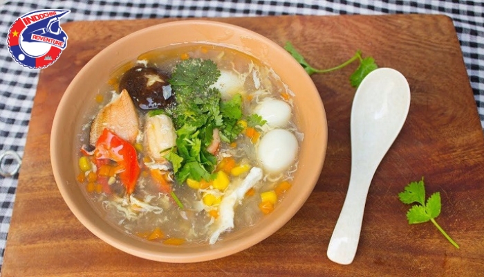 Tan Dinh District in Saigon is renowned for its delectable crab and century egg soup