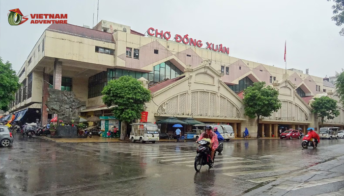 Dong Xuan Market stands as a bustling hub of commerce and culture in Hanoi