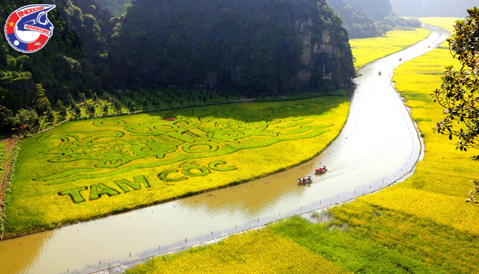 Tam Coc displays beauty year-round, typically around September and October