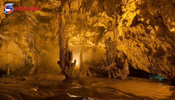 Breathtaking landscape in Nguom Ngao Cave