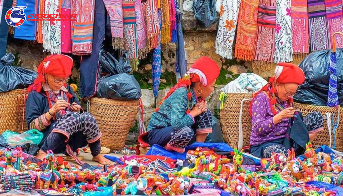 Sapa’s handicraft market presents the dynamic appeal of the highland town
