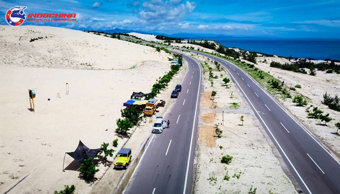Mui Ne to Nha Trang coastal roads spans 280 km