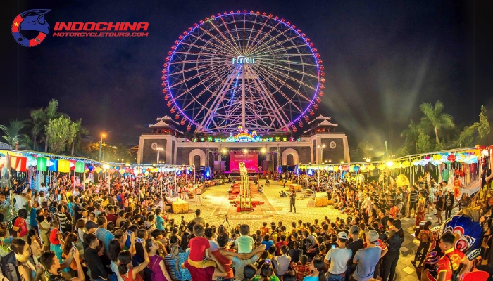 Join in vibrant atmosphere in Asia Park Da Nang - The largest theme park in Vietnam