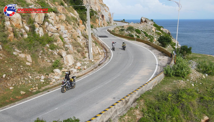 The two main routes to access Nha Trang in South Vietnam Motorcycle Tours