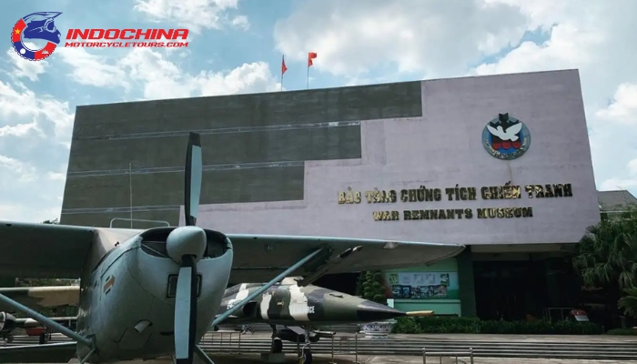 The War Remnants Museum in Ho Chi Minh City