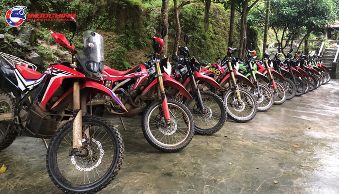 Indochina Motorcycle tour provider offer a wide range of fleet motorbikes
