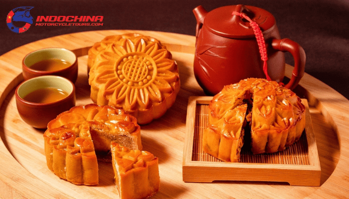 Moon cake is an iconic food of the Mid-Autumn Festival