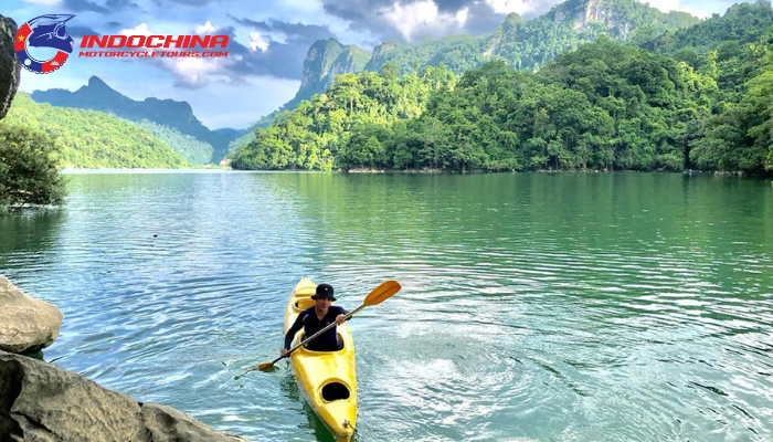 Visitor can rent a kayak for a peaceful adventure