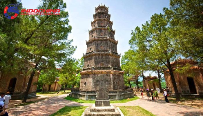 Visiting temples and pagodas is a must when exploring Hue.