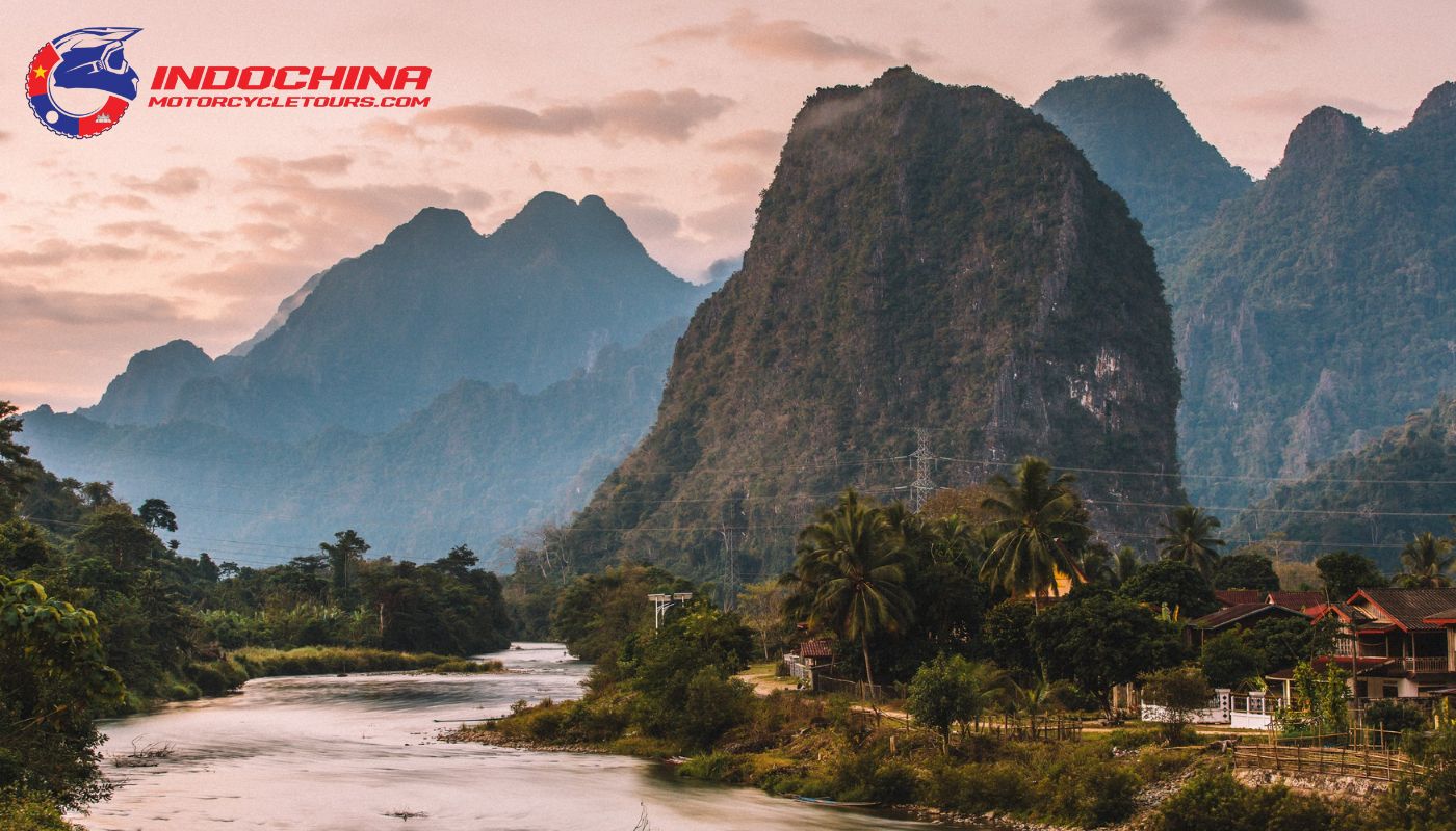 Laos motorbike tour' top destinations, from lush mountains to ancient sites