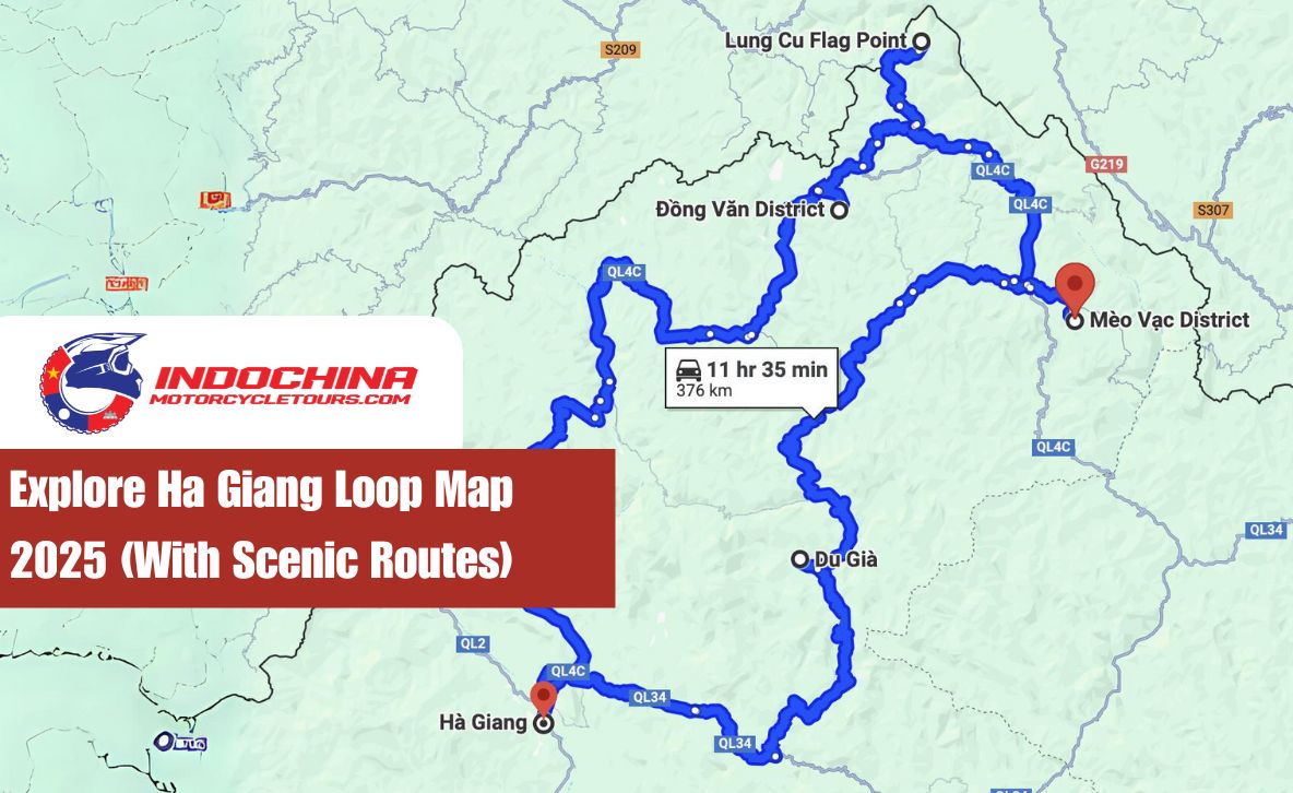 Ha Giang Loop Map